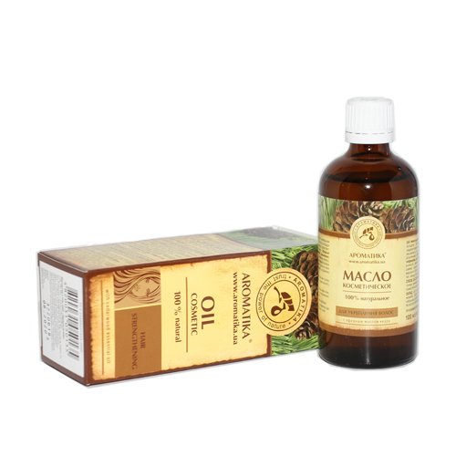 Kosmetinis aliejus AROMATIKA natūralus kosmetinis aliejus plaukų stiprinimui, 100 ml. | Mano Vaistinė