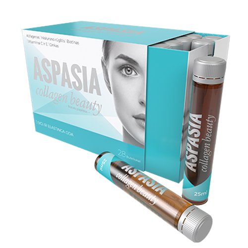 Geriamasis kolagenas ASPASIA COLLAGEN BEAUTY, 28 vnt. | Mano Vaistinė