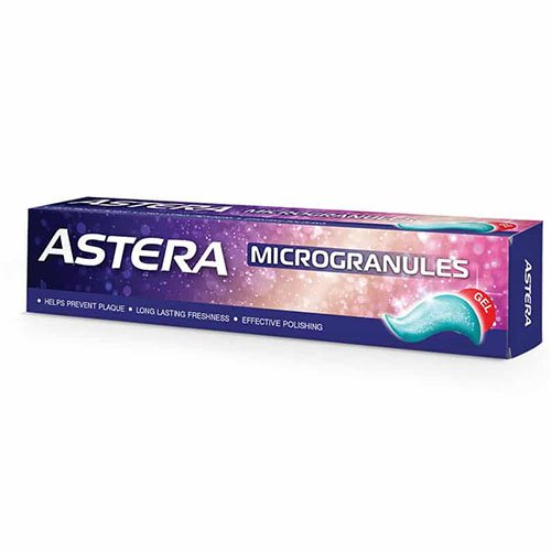 Dantų pasta ASTERA MICROGRANULES, 75 ml | Mano Vaistinė