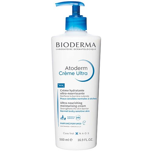 Intensyviai maitinantis kremas sausai odai BIODERMA ATODERM CREME ULTRA PARFUMEE 500ml | Mano Vaistinė