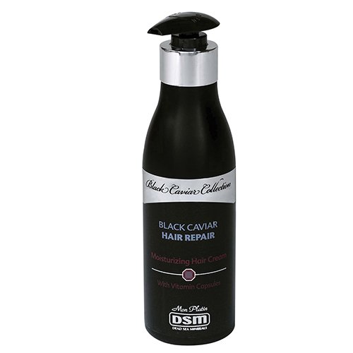 Plaukų priežiūros priemonė Mon Platin DSM atstatomasis drėkinamasis plaukų kremas su juodaisiais ikrais, 250 ml | Mano Vaistinė