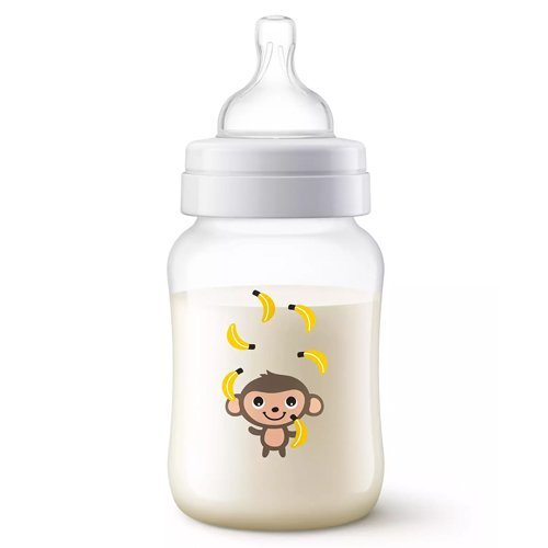 AVENT Buteliukas "Anti-colic" "Beždžionė" 260ml Philips SCF821/11 | Mano Vaistinė