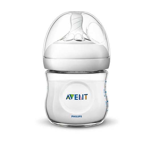 Buteliukas pienui AVENT Buteliukas "Natural" 125ml  Philips AVENT PP SCF030/17 | Mano Vaistinė