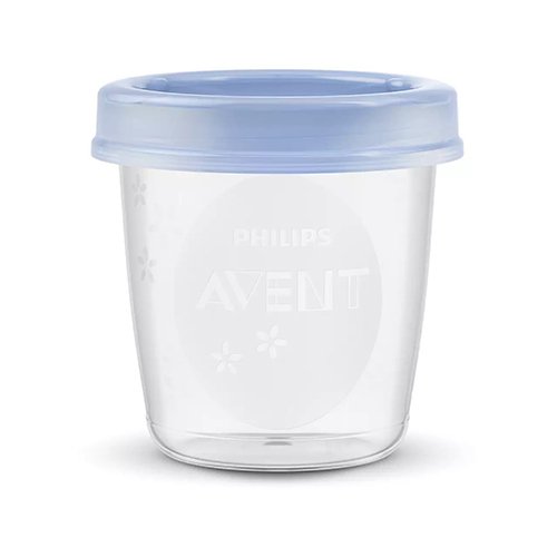 AVENT indeliai Via su dangteliais 180ml N10 SCF618/10 | Mano Vaistinė