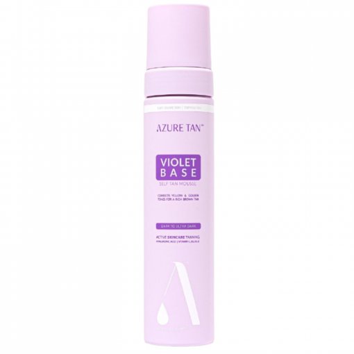Savaiminio įdegio putos - vidutinis/tamsus atspalvis AZURE TAN VIOLET BASE, 200 ml | Mano Vaistinė