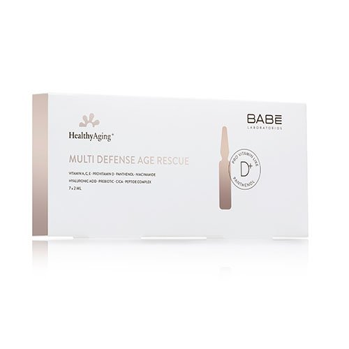 BABE Healthy aging+ daugiafunkcis jauninamasis serumas ampulėse 2ml N7 | Mano Vaistinė