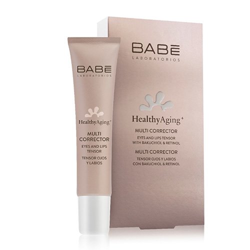 BABE HEALTHY AGING+, stangrinamasis akių ir lūpų srities korektorius, 15 ml | Mano Vaistinė