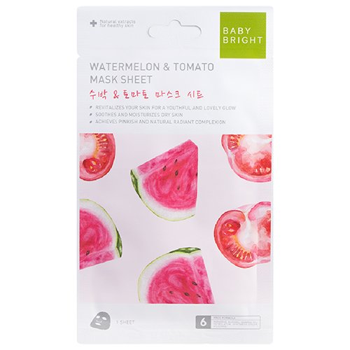 Baby Bright Arbūzų ir pomidorų esencijos kaukės lakštas, 20g, N1