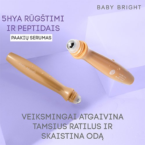 Baby Bright paakių serumas su 5Hya rūgštimi ir peptidais, 15g, N1 | Mano Vaistinė
