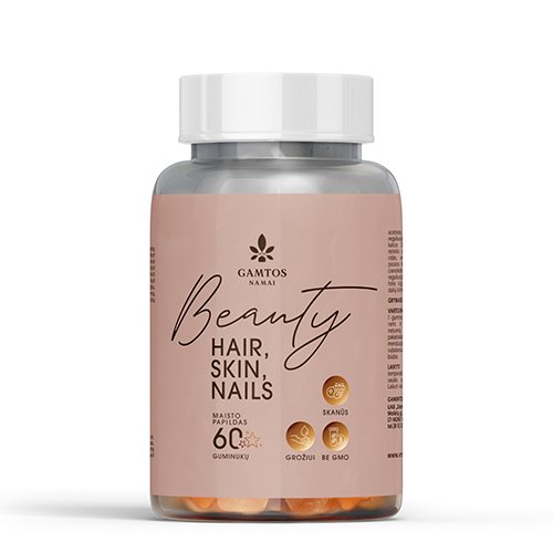 Beauty hair skin nails guminukai N60 | Mano Vaistinė