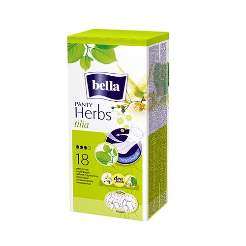 Bella HERBS kasdieniniai įklotai su liepžiedžiais N18 | Mano Vaistinė