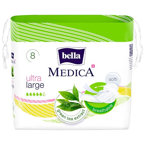 Higieniniai paketai Bella Medica Ultra Large higieniniai paketai N8 | Mano Vaistinė