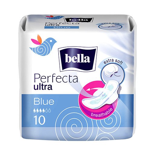 Higieniniai paketai Bella higieniniai paketai Perfecta Ultra Blue, N10 | Mano Vaistinė