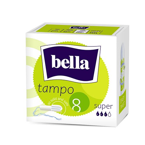 Didesnio dydžio tamponai BELLA tamponai Easy Twist Super N8 | Mano Vaistinė