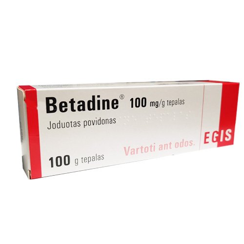 Betadine ung. 100g | Mano Vaistinė