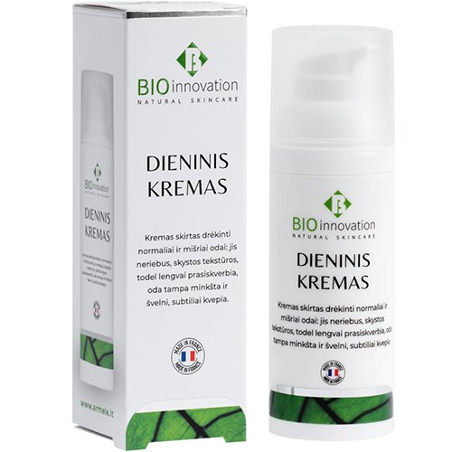 BIO INNOVATION dieninis kremas mišriai veido odai 50ml N1 | Mano Vaistinė