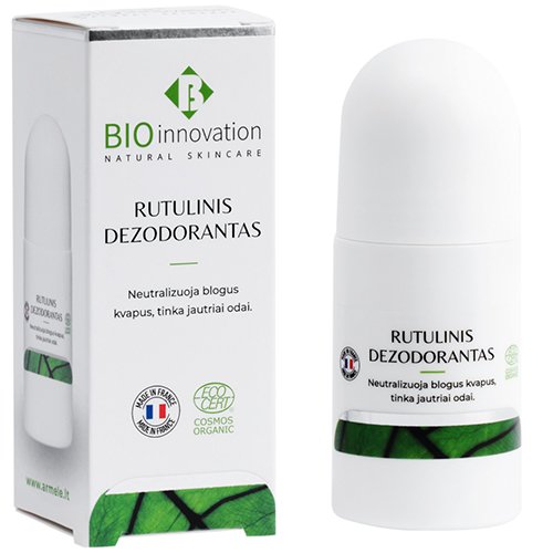 BIO INNOVATION rutulinis dezodorantas 50ml N1 | Mano Vaistinė