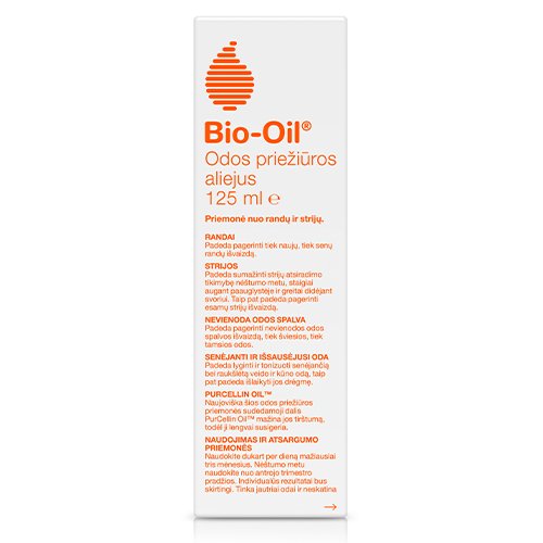 Speciali odos priežiūros priemonė BIO OIL odos priežiūros priemonė, 125 ml | Mano Vaistinė