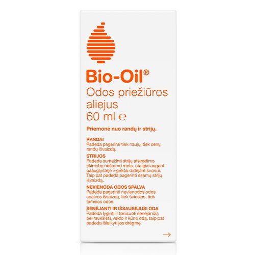 Speciali odos priežiūros priemonė BIO OIL odos priežiūros priemonė, 60 ml | Mano Vaistinė