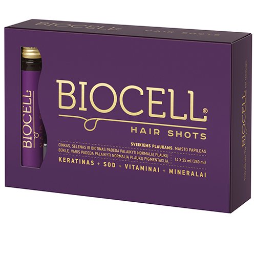 Biocell Hair shots 25ml N14 | Mano Vaistinė