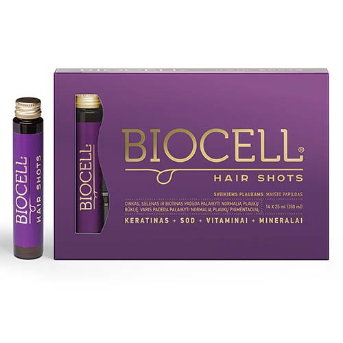 Biocell Hair shots 25ml N14 | Mano Vaistinė