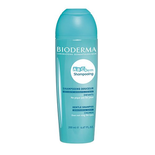 Šampūnas vaikams, tinka jautriai odai Švelnus kasdienis šampūnas BIODERMA ABCDERM MILD SHAMPOO, 200ml | Mano Vaistinė