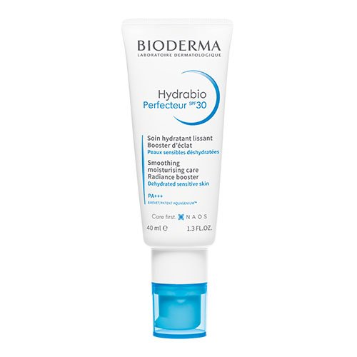 Drėkinamasis veido odos kremas Drėkinamasis kremas dehidratuotai, jautriai odai BIODERMA HYDRABIO PERFECTEUR, SPF 30, 40 ml | Mano Vaistinė