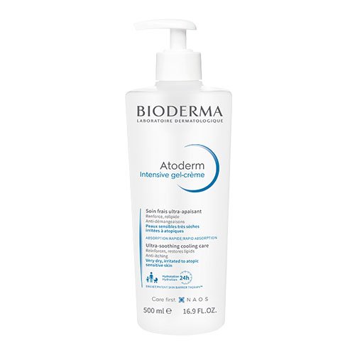 Gelis-kremas labai sausai ir atopiškai odai BIODERMA ATODERM INTENSIVE, 500ml | Mano Vaistinė