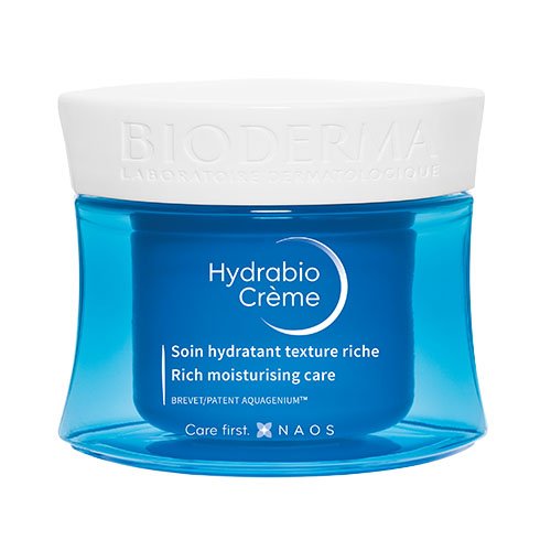 Drėkinamasis kremas jautriai, sausai odai Drėkinamasis kremas sausai, labai sausai odai BIODERMA HYDRABIO CREME,50ml | Mano Vaistinė