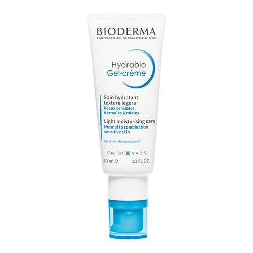 Drėkinamasis veido kremas sausai odai Drėkinamasis kremas normaliai mišriai odai BIODERMA HYDRABIO GEL CREME, 40ml | Mano Vaistinė