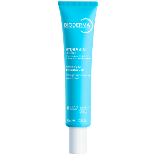 Užtikrina nuolatinį drėkinimą Bioderma drėkinantis veido kremas normaliai, mišriai odai HYDRABIO LEGERE 40 ml | Mano Vaistinė
