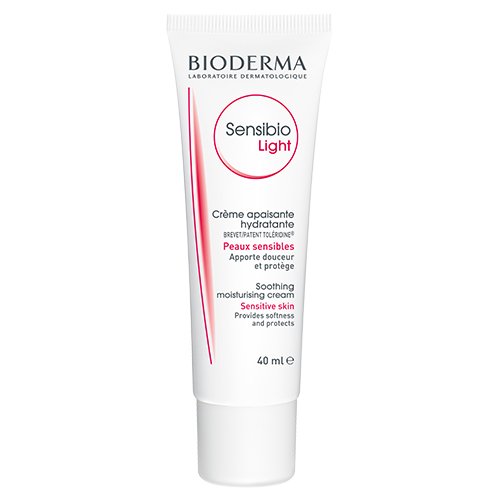 Bioderma Sensibio Light raminamasis kremas jautriai odai, 40 ml