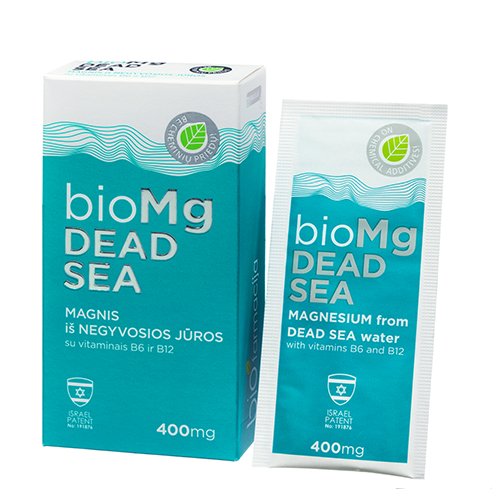 Maisto papildas BioMagnis DEAD SEA + vit. B6, B12 N7 | Mano Vaistinė