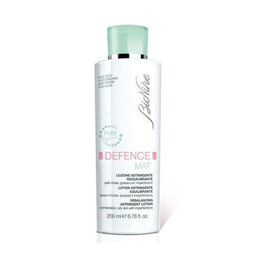 Balansuojantis losjonas riebiai odai BIONIKE DEFENCE FACE MAT, 200ml | Mano Vaistinė