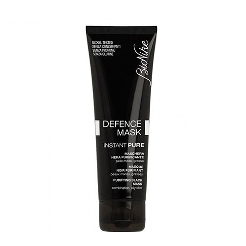 Valomoji veido kaukė su bambukų anglimi BIONIKE DEFENCE MASK INSTANT PURE, 75ml | Mano Vaistinė