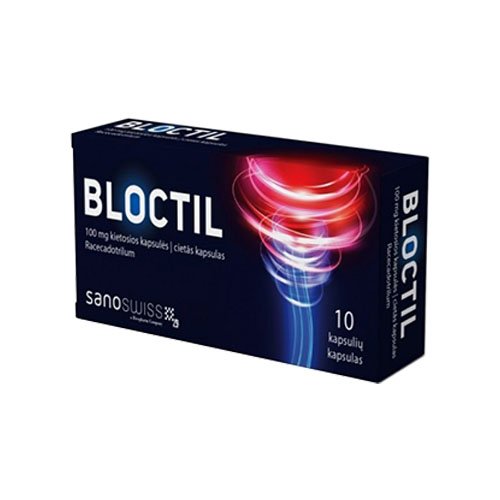 Bloctil 100mg kapsulės N10  | Mano Vaistinė