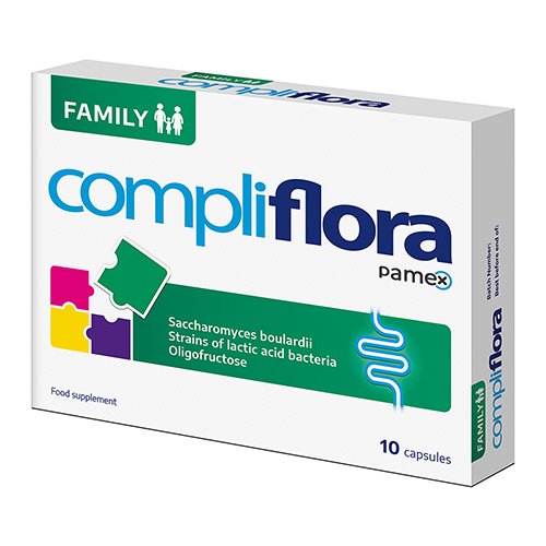 CompliFlora family kapsulės N10 | Mano Vaistinė