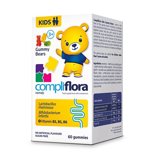 Compliflora Kids Gummy bears N60 | Mano Vaistinė