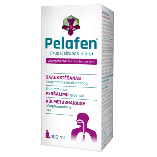 Sirupas nuo peršalimo PELAFEN, 100 ml | Mano Vaistinė Sirupas nuo peršalimo PELAFEN, 100 ml | Mano Vaistinė