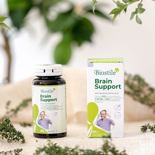 Biostile Brain Support kapsulės N60 | Mano Vaistinė