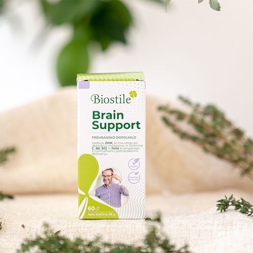 Biostile Brain Support kapsulės N60 | Mano Vaistinė