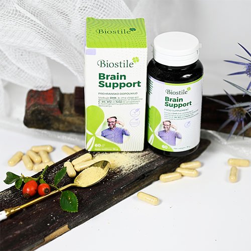 Biostile Brain Support kapsulės N60 | Mano Vaistinė