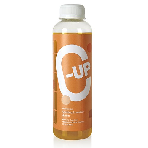 C-UP vitamino C gėrimas, apelsinų ir vanilės skonio, 250 ml | Mano Vaistinė