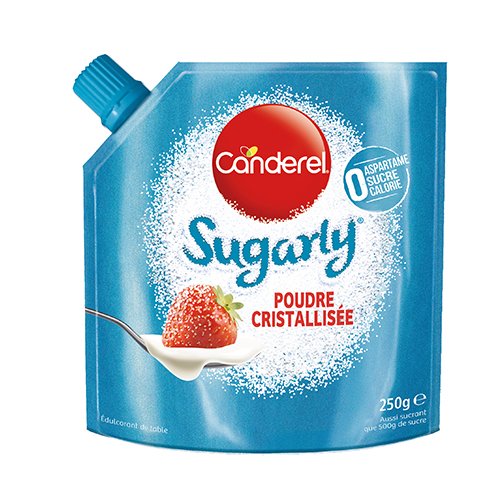 Cukraus pakaitalas Canderel SUGARLY, saldiklis 250g | Mano Vaistinė