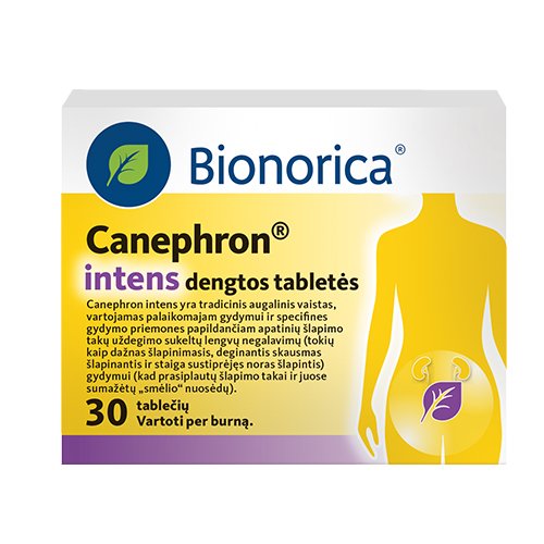 Canephron intens dengtos tabletės N30 | Mano Vaistinė