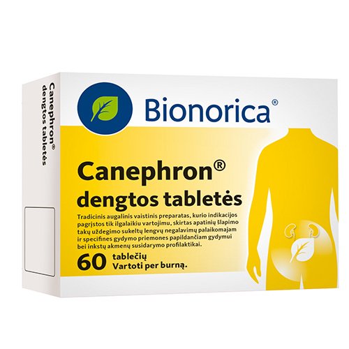 Vaistas šlapimo takų uždegimui Canephron tabletės, N60 | Mano Vaistinė