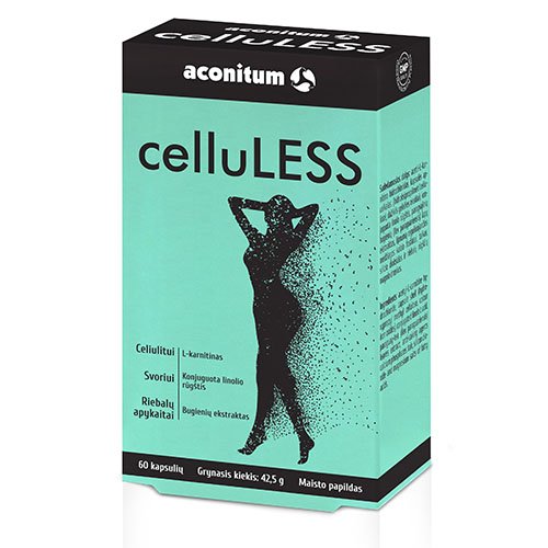 CelluLESS kapsulės N60 | Mano Vaistinė