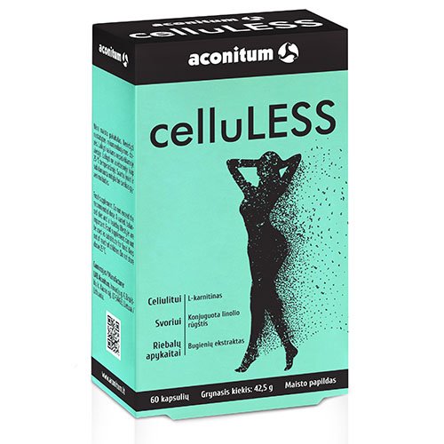 CelluLESS kapsulės N60 | Mano Vaistinė