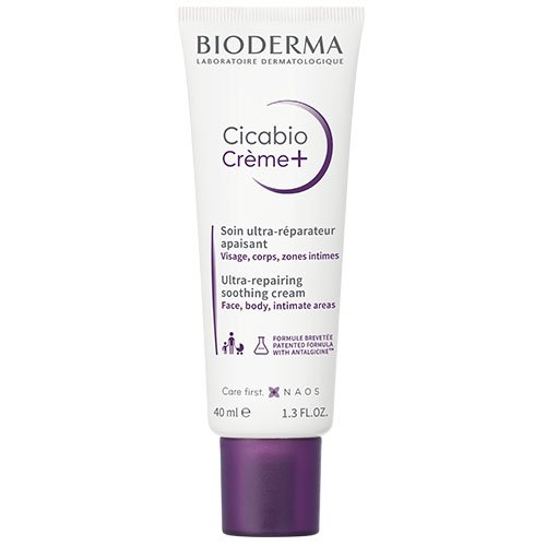 Kremas pažeistai, sudirgusiai odai BIODERMA CICABIO CREME+, 40 ml | Mano Vaistinė