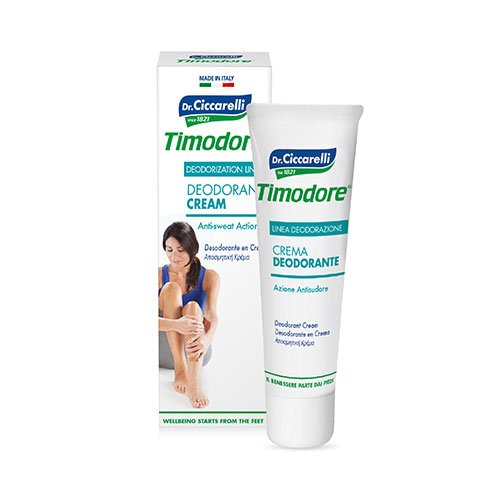 Ciccarelli TIMODORE dezodoruojantis pėdų kremas, 50ml | Mano Vaistinė